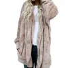 Vestes Femmes Légère élasticité Veste Solide Couleur Teddy Bear Automne Chaud Marque Hiver Cardigan Femmes Double Confortable