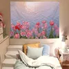 Tapestries Wall Decor Tapestry Bedroom Bedside Wall Tapestry Room Hanging Background Cloth Wall Hanging Cloth Background Photo Props