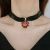 Gioielli Fashion Channel Liu stesso nuovo melograno cuore rosso amore pesca cuore collana a catena al collo girocollo femminile