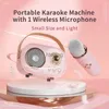 Portable Speakers C20 PLUS Mini Wireless Bluetooth Audio Home Singing Karaoke Integrated Microphone Speaker Stereo Home KTV Set Handsfree Call YQ240116