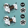 2.4G Wireless Remote Control Intelligent Robot Dog Talking Smart Electronic Pet Dog Toys For Kids Programmerable Gifts 240116