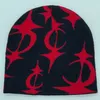 Nuovi cappelli invernali slouchy unisex modello stelle e luna uomini e donne berretto caldo berretto casual stella a cinque punte decor cappelli invernali lavorati a maglia