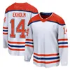 Team Hockey 89 Sam Gagner Jersey Kinderen Heren Dames 73 Vincent Desharnais 28 Connor Brown 14 Mattias Ekholm 36 Jack Campbell 99 Wayne Gretzky 93 Ryan Nugent-Hopkins