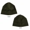 Bérets unisexe hiver polaire chapeau coupe-vent chaud bonnet doux confortable Ski casquette de cyclisme pour les femmes Skullies Hip Hop chapeaux