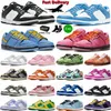 Z projektantem pudełek Low biegaczy Kobiety UNC BIAŁY BIAŁY PANA SZARE DRESWOOTU MISE MEDIVE OLIVE Triple Pink Orange Lobster Jarritos Mens Trainer Sport Sneakers