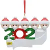 Decorazioni di Natale Ornamento Pendenti di pupazzo di neve di Natale con maschera per il viso Albero fai da te Festa in famiglia Regalo carino Consegna a goccia Dh4Zl