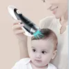 Muet enfants tondeuse à cheveux automatique rassembler étanche bébé adulte tondeuse électrique soins de coupe 240116