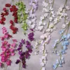 Bean Flowersing Branch Pea Flower Wedding Runway Decoration Fake Flower High Quality Wedding Road Lead Archフラワーアレンジ