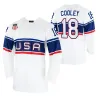 USA Hockey 2022 Maglie di ghiaccio invernale Pechino Patrick Kane Seth Jones Johnny Gaudreau Jack Eichel Auston Matthews Jake Guentzel Brady Tkachuk D