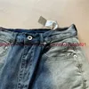 Jeans pour hommes dégradé évasé hommes femmes 1 pantalon en denim surdimensionné lavé de haute qualité