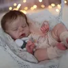 22inch Reborn Doll Kit Alexis Sleeping Baby Girl Unpainted DIY Doll Parts 240116