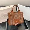 Luxury Design Bags Large Capacity Diamond Studded Tote Bag for Women's 2024 New Trendy High-end Crossbody Handbag