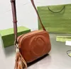 2024Hot luxe ontwerpers Kwastje Handtassen tas Vrouwen Lederen Soho Disco Schoudertas Omzoomd Messenger Purse Designer Crossbody Tassen Portemonnee Avondtasje