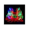 Ups Party Led Glasses Glow In The Dark Halloween Christmas Wedding Carnival Birthday Props Accessory Neon Flashing Toys Drop Deliver Dhssy