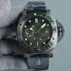 pam watch designer paneraii relógios submersíveis 5A movimento mecânico de alta qualidade uhr todos os mostradores funcionam super luminosos relojoeiros submersíveis data uhr 47mm montre WU4J