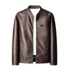 Veste en cuir pour hommes de mode Designer en cuir artificiel Parker Lettre Parker Lover Vêtements Manteau de moto Manteau coupe-vent pour hommes