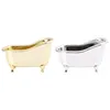 Storage Boxes Bathtub Cosmetic Box Plastic Mini Jewelry Desktop Sundries Small Flower Pot