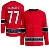 팀 하키 77 Tony Deangelo Jersey Kids 남자 여자 7 Dmitry Orlov 74 Jaccob Slavin 58 Michael Bunting 32 Antti Raanta 52 Pyotr Kochetkov 82 Jesperi Kotkaniemi Sport