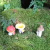 Decorazioni da giardino Fata Giardino Decorazione in miniatura Figurina di funghi Vasi per piante Decorativi per giardino Fai da te Micro Paesaggio Bonsai Casa delle bambole Ornamento YQ240116