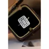 Solid Real Gold 0,50ct vs Natural Diamond Double Rectangle Women Senaste mode utsökta bling bröllop brudring