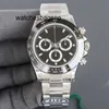 Automatic Mechanical Watches Sapphire Clean Chronograph factory watch mens Ceramic bezel model Case stainless steel strap waterproof