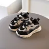 Autumn Baby Shoes Kid Sneakers Girls Casual Shoe Spantil Boys Outdoor Breattable Running Shoes Soft Non-Slip Barn Shoe 240116