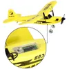 Eboyu Fly Bear FX803 RC Airplane 2ch 24g Gyro Aircraft Glider Plane Gift Toys for Kid Toyrandom Color skickad 240116