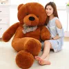 Life size teddy bear plush toys 180cm giant soft stuffed animals baby dolls big peluches peluches Gift christmas BJ