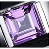 Solitaire Ring Rings Mens Square 3.3Ct Created Alexandrite Sapphire 925 Sterling Sliver Ring For Men Fine Jerwelry Fashion Style648 T Dhkci