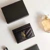 Hoge kwaliteit kaviaar luxe heren dames portemonnee Designer portemonnee kaarthouder portemonnees vrouw handtas heren portemonnees Portafoglio Uomo Portefeuille Porte Monnaie