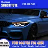 Vordere Lampe Für BMW F32 F36 M4 F82 425I LED Scheinwerfer 13-19 Tagfahrlicht Streamer Blinker fernlicht Angel Eye Projektor Objektiv