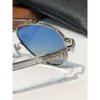 2024 럭셔리 디자이너 Chunglasses for Women Chromes 안경 프레임 Mens New Titanium 대형 패션 심장 안경 프레임 여성 고품질 안경 XPJP