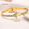 2024 Armband Gouden Armbanden Vrouwen Bangle Designer Rvs Polsbandje Manchet Mode-sieraden Accessoires Brief