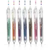 Japan Pilot Multifunctionele Frixion Uitwisbare Gelpen LKFB-60UF Drie-in-één Transparante Staaf 0,38 mm Push-type Waterpen Briefpapier 240116