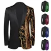 Men's Suits Year'S Gathering Year End Family Party Oversized Casual Dance Sequin Suit Groomsman Outdoor Rain For Men