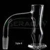 Beracky Full Weld Beveled Edge Smoking Blender Terp Slurper Ampulheta Quartz Banger 20mmOD Unhas de quartzo inebriantes soldadas sem costura para tubos de água de vidro Bongs Dab Rigs