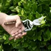 Facile à utiliser manche en bois léger élagage jardin fleuri branche d'arbre coupe ciseaux bonsaï outils à main 21x5.5 cm 240115