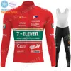 Philippines Team Cycling Jersey Set Long Sleeve Red Vintage Retro Clothing Road Race Bike Jacket Suit Mtb Maillot 240116