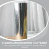 Vase Vintage Metal Flower Vaseプランターピッチャー農家用の亜鉛メッキバケットコンテナホルダーストレージ