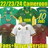 2023 2024 Kamerun Soccer Jerseys 23/24 fans Player Version Aboubakar Mbeumo Toko Ekambi Nkoulou Nkoudou M.Hongla Retro 1990 1998 2002 Retro Football Shirt Vest