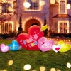 Valentijnsdag Voorstellen Trouwen Bruiloft Liefde Opblaasbare Kamer Outdoor Decoratie LED Licht Baby Verjaardagsfeestje Decor Geschenken 240116