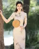 Etnische kleding Cheongsam banket Slanke jurk Dagelijks Chinese stijl Qipao Traditionele Aziatische vestidos Lente zomer Dansfeestkleding