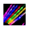 Parti Dekorasyonu 48cm 30pcs Glow Stick LED Rave Konser Işıkları Aksesuarlar Neon Sticks Toys Dark Cheer JL0629 Bırak Teslimat Dh5bn