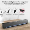 Haut-parleurs 2020 Soundbar Wired and Wireless Bluetooth 5.0 haut-parleur pour la barre de son TV avec barre de son Bluetooth sans fil pour ordinateur portable TV