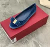 Women's Bow Velvet Thick Heels Classic Brand High Quality 100% Handmade Flat Shoes Size 34-42