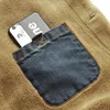 Tellhigh Winter Denim Jacket Men Windbreaker Fleece 두꺼운 따뜻한 남성 아웃웨어 청바지 코트 남성 멀티 포켓 카우보이 의류 240115