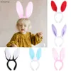 Bandeaux Cosplay femmes filles accessoires de cheveux adultes enfants lapin oreille bandeau pâques YQ240116