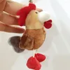 Chaveiros Galo Especial Modelo Clássico Chaveiro Marcas Stuffed Animal Anel Boneca Macia Presente para Amante