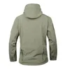 Militare Shark Skin Soft Shell Giacche Uomo Tattico Antivento Giacca impermeabile da uomo Army Combat Mens Bomber con cappuccio 240115