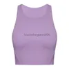 2024S Lu Womens Yoga Bra Tank Summer Vest type-shaped No Steel Ring Built-in Chest Pad Sports Bra for Women Gym Sleeveless Fitness Yoga Tops Fashion Luxury Top Bras